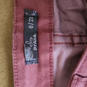 prAna 6 Pink Kara Pants
